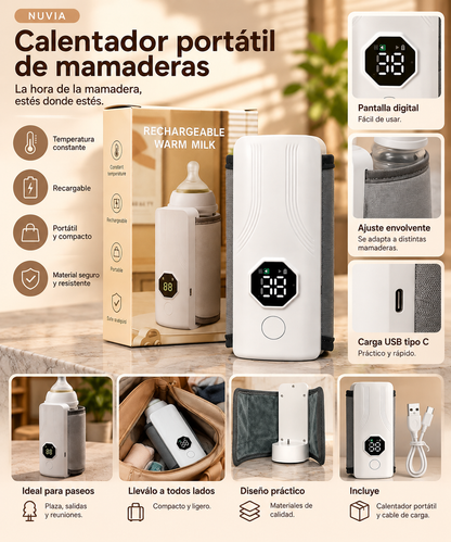 Calentador de Mamadera Portatil